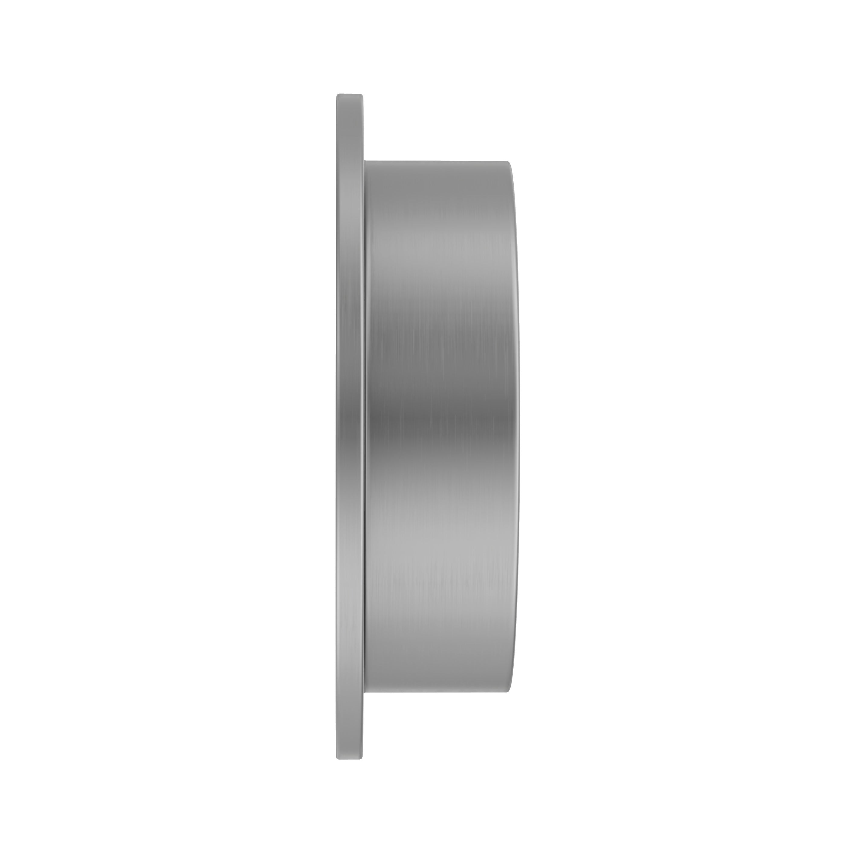 Lombardy Sliding Door Round Flush Pull – Brushed Nickel