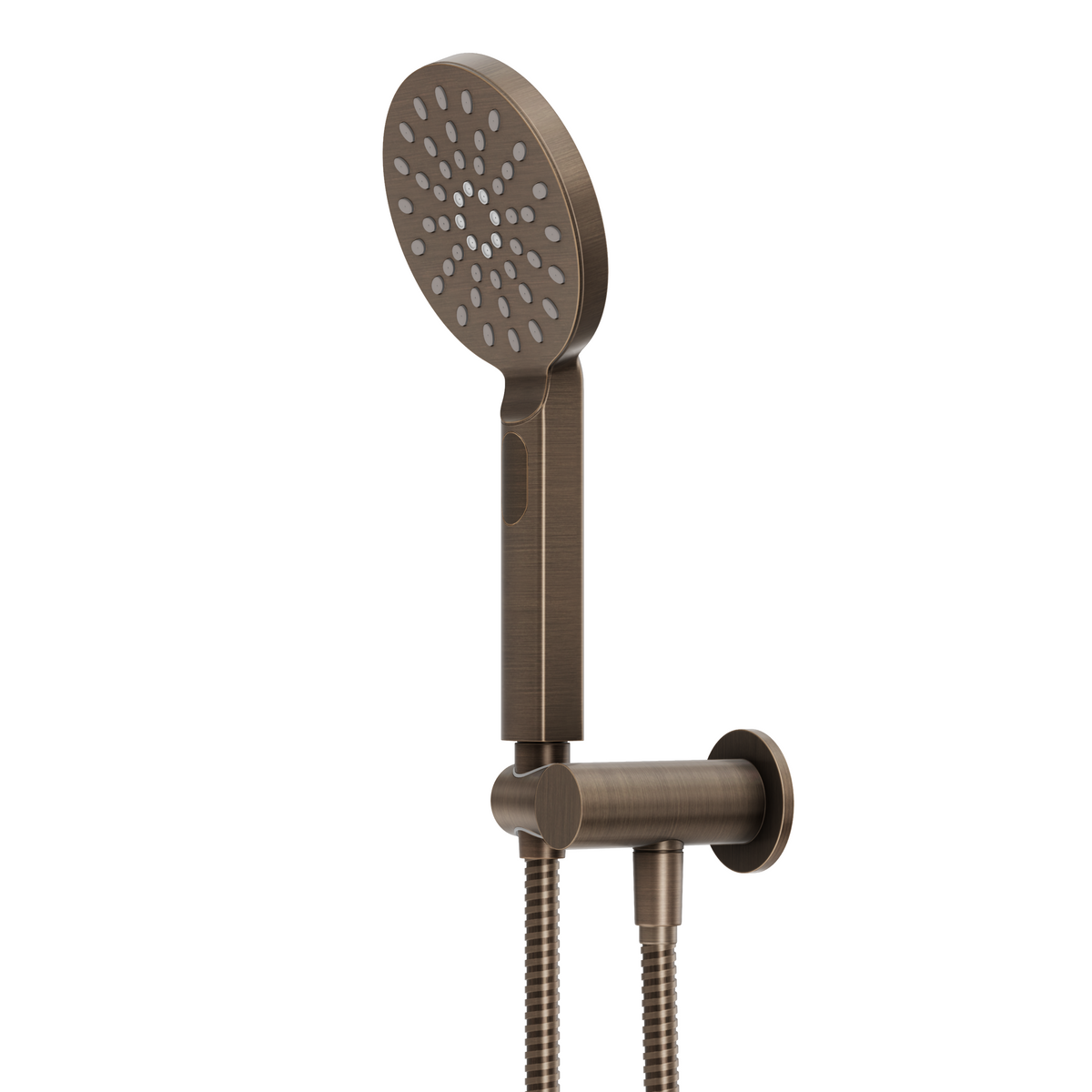 Round Hand Shower Wand - Antique Brass