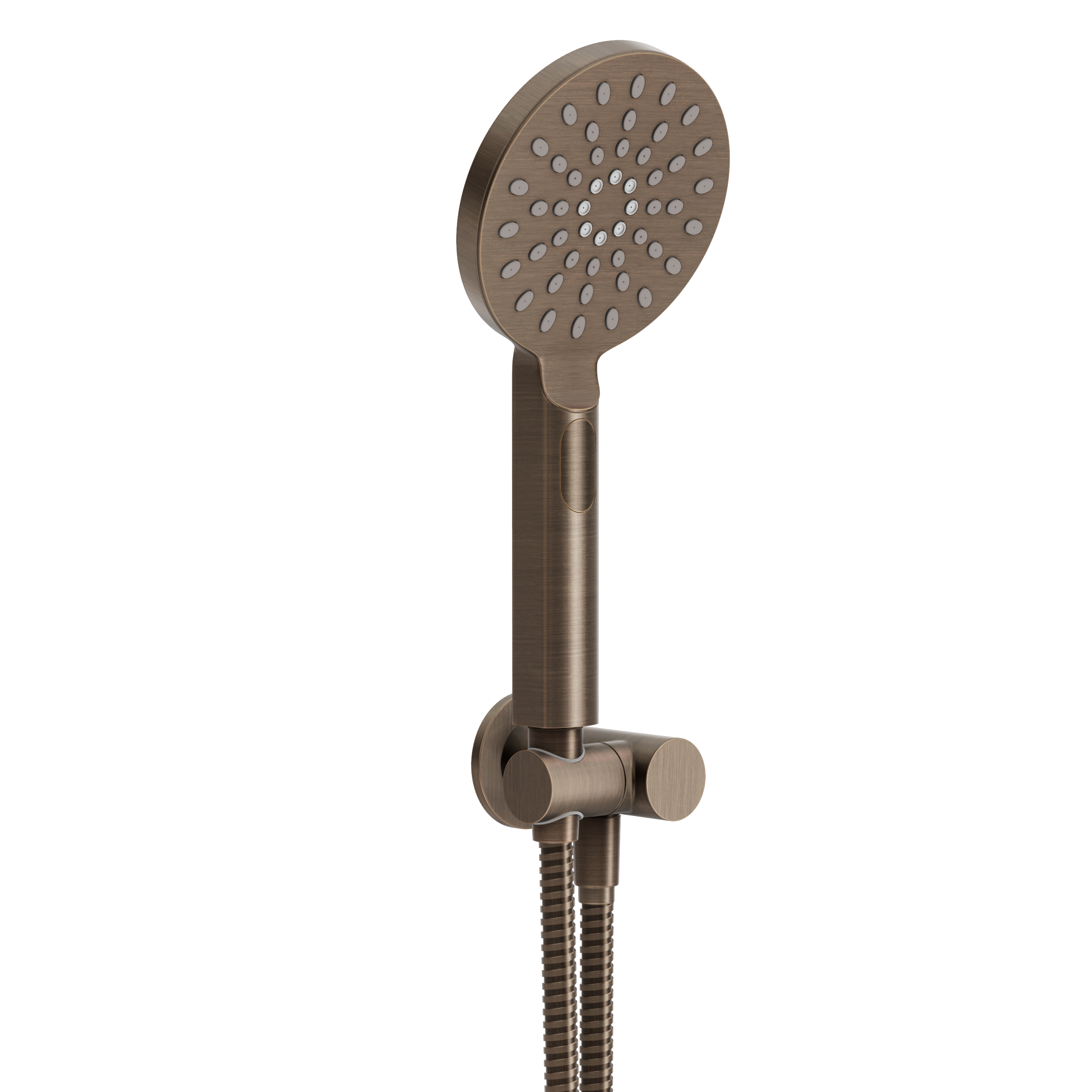 Round Hand Shower Wand - Antique Brass