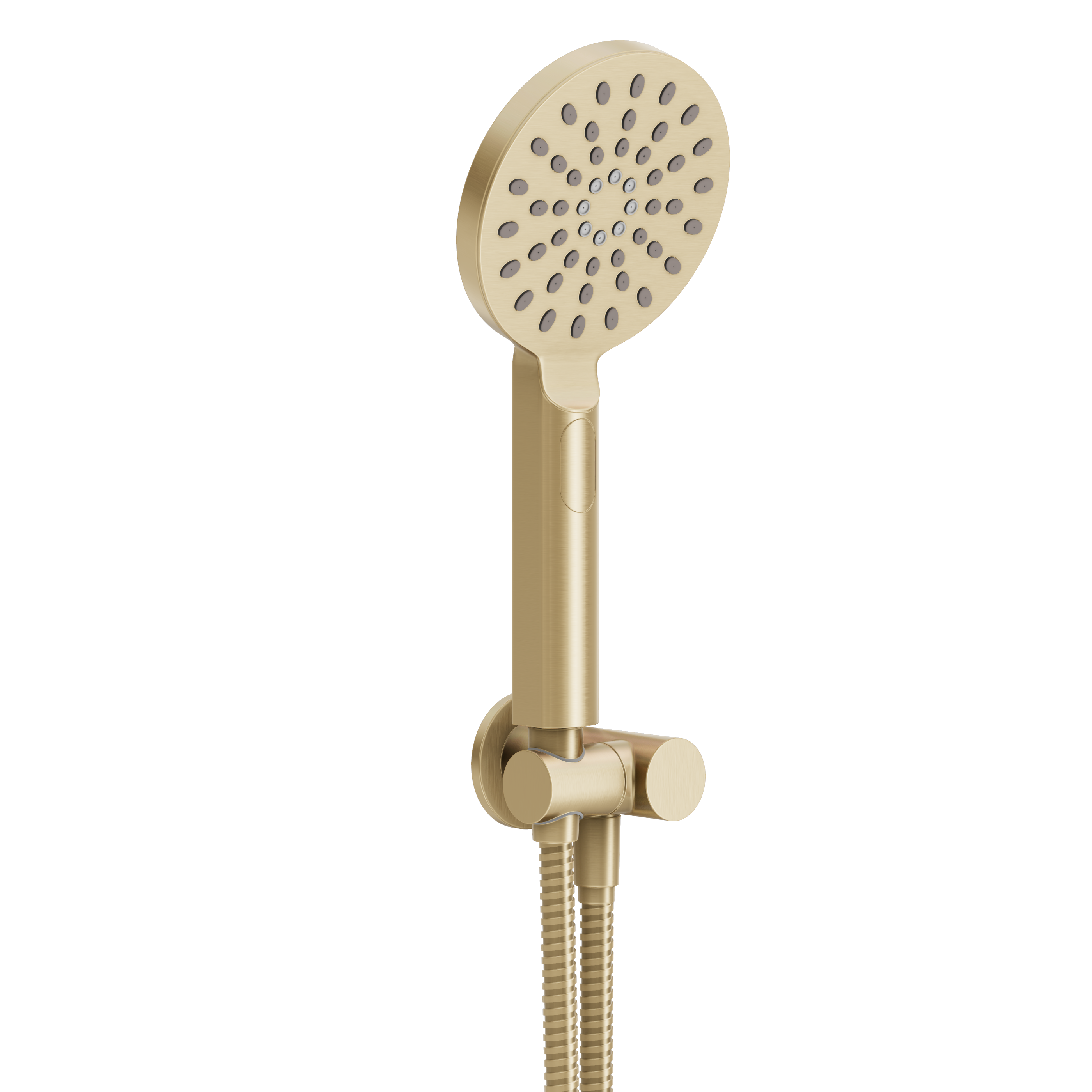 Round Hand Shower Wand - Brushed Brass