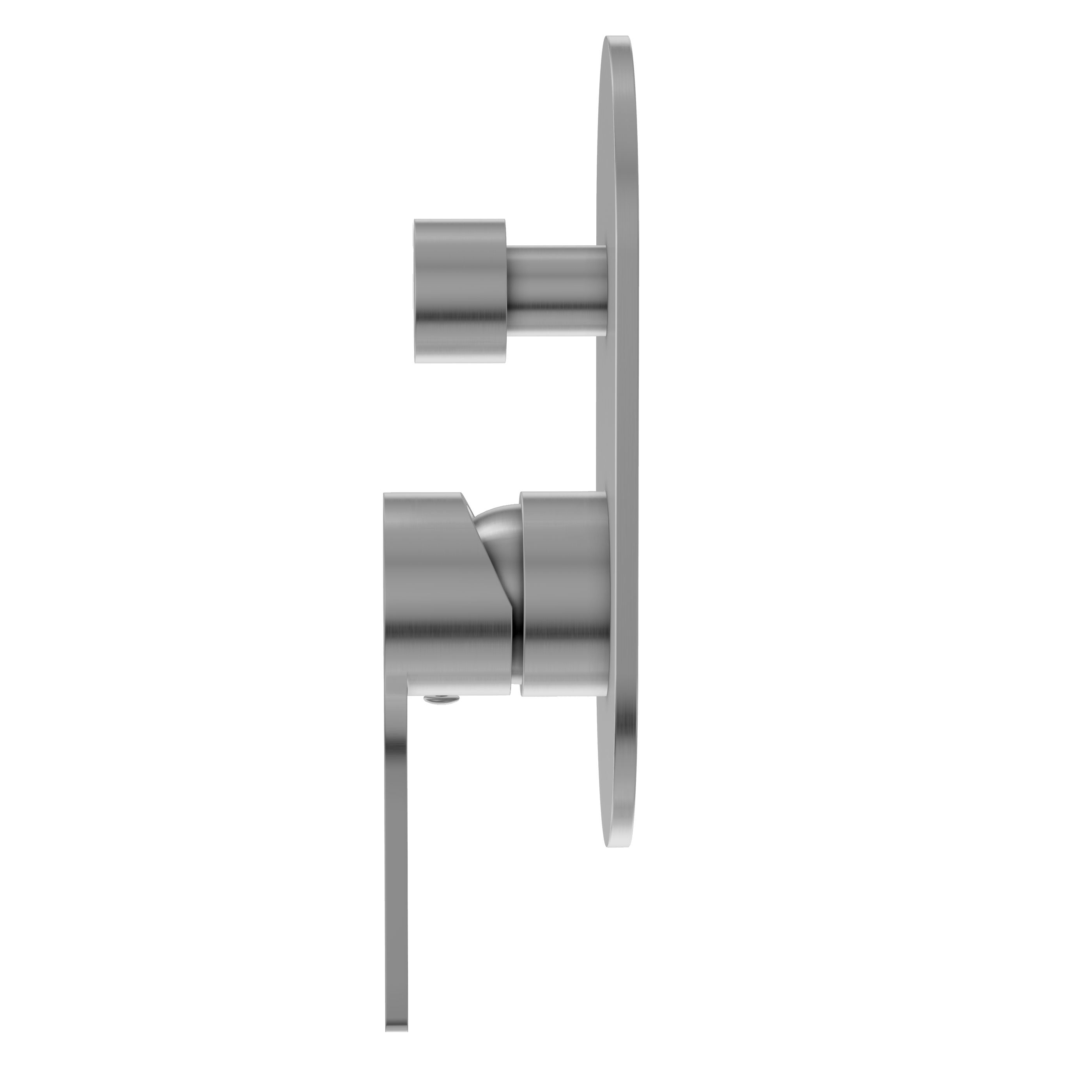 Sereno Concealed Diverter Wall Mixer - Brushed Nickel
