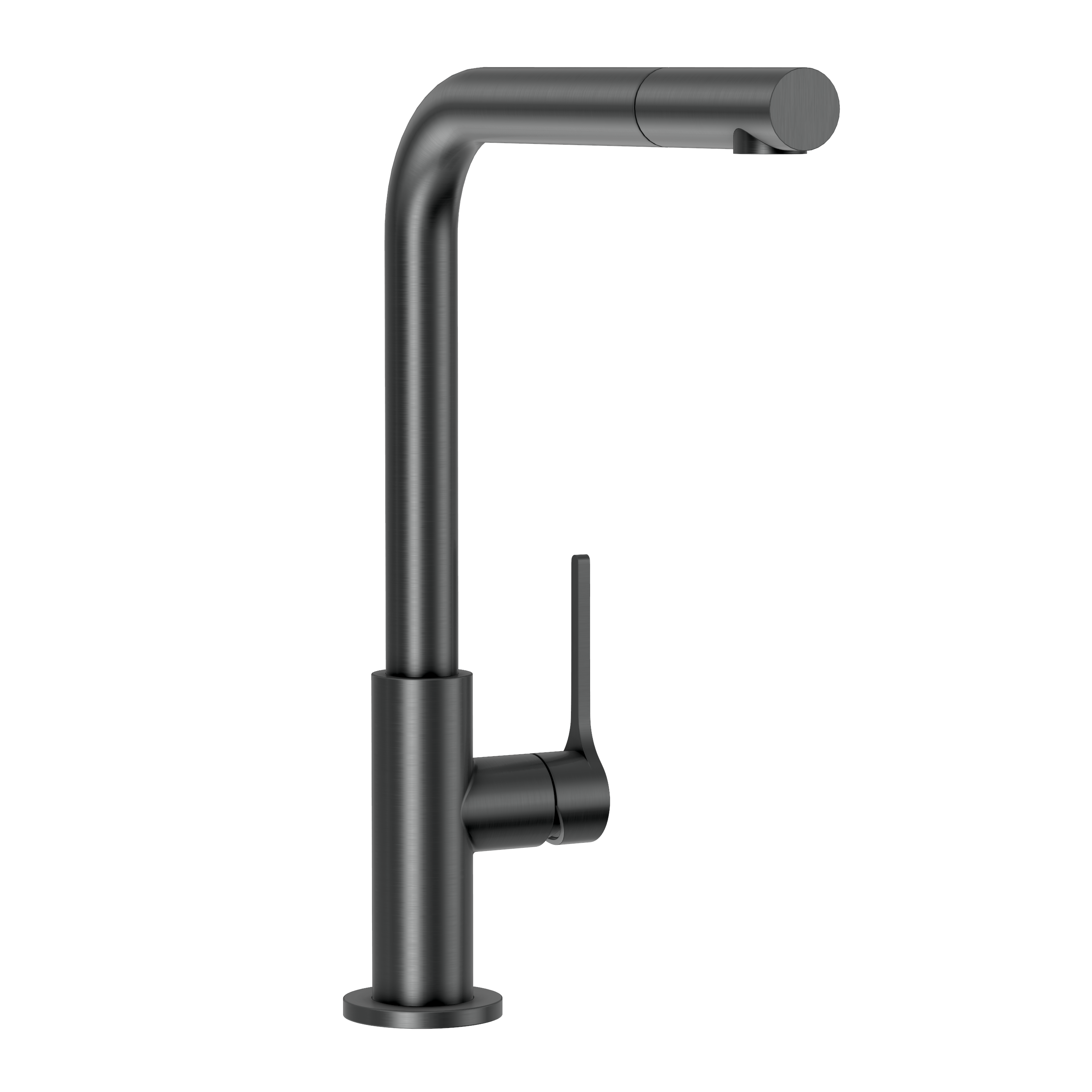 Sereno Laundry Pull Out Mixer - Gun Metal Brushed
