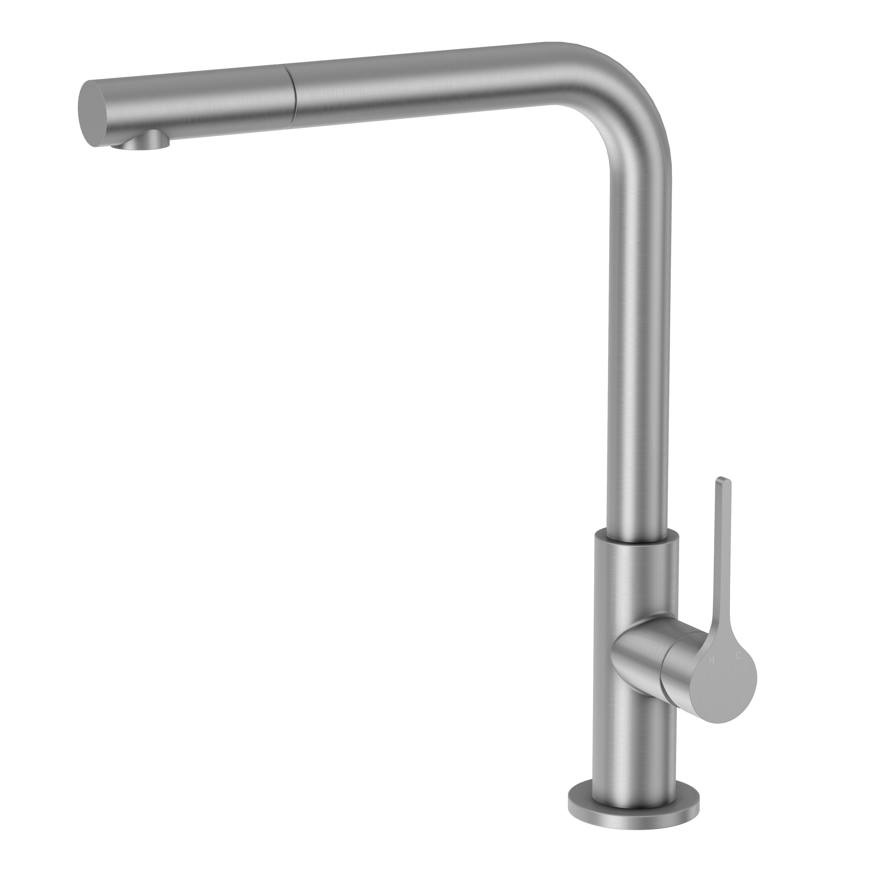 Sereno Laundry Pull Out Mixer - Brushed Nickel