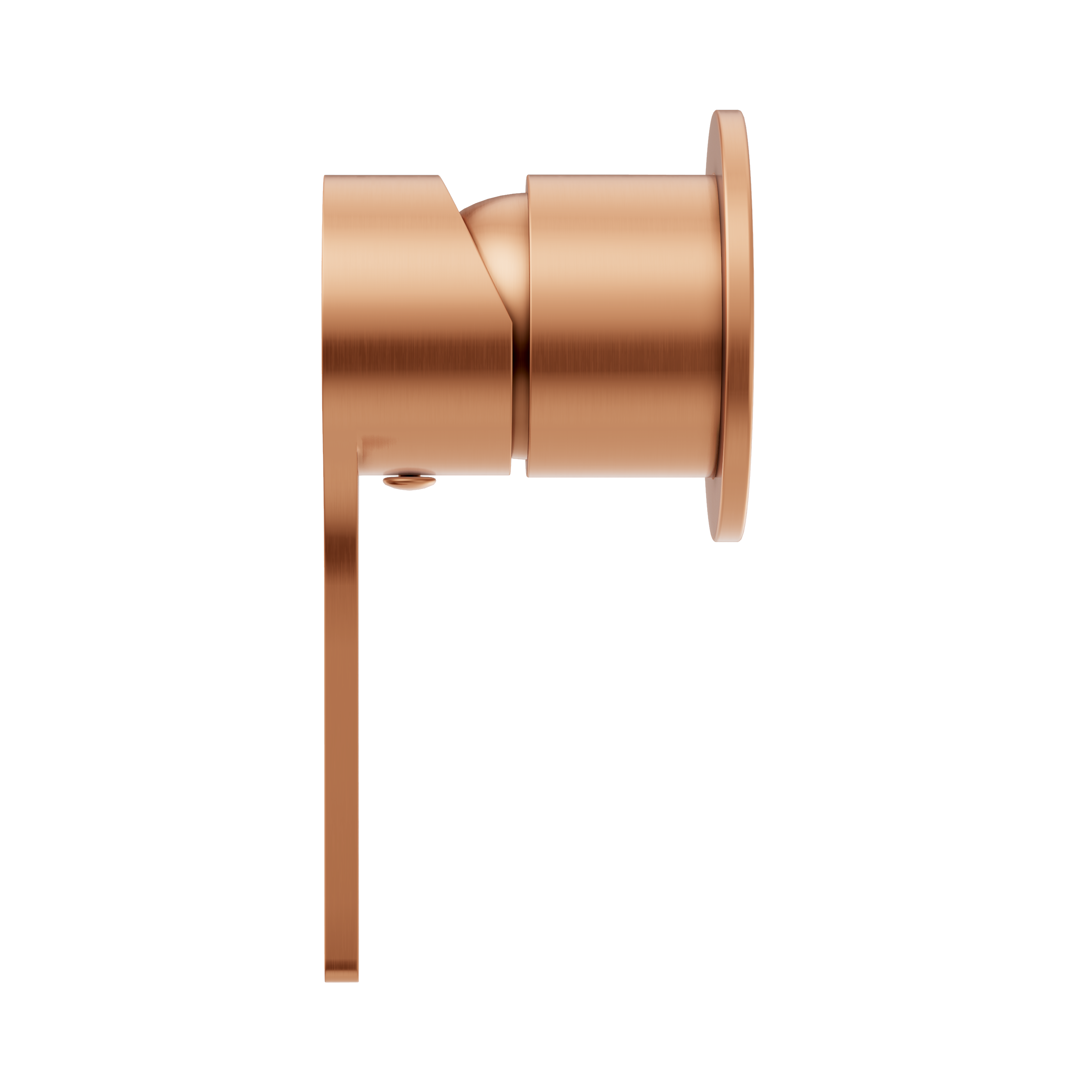 Sereno Minimal Wall Mixer - Brushed Copper