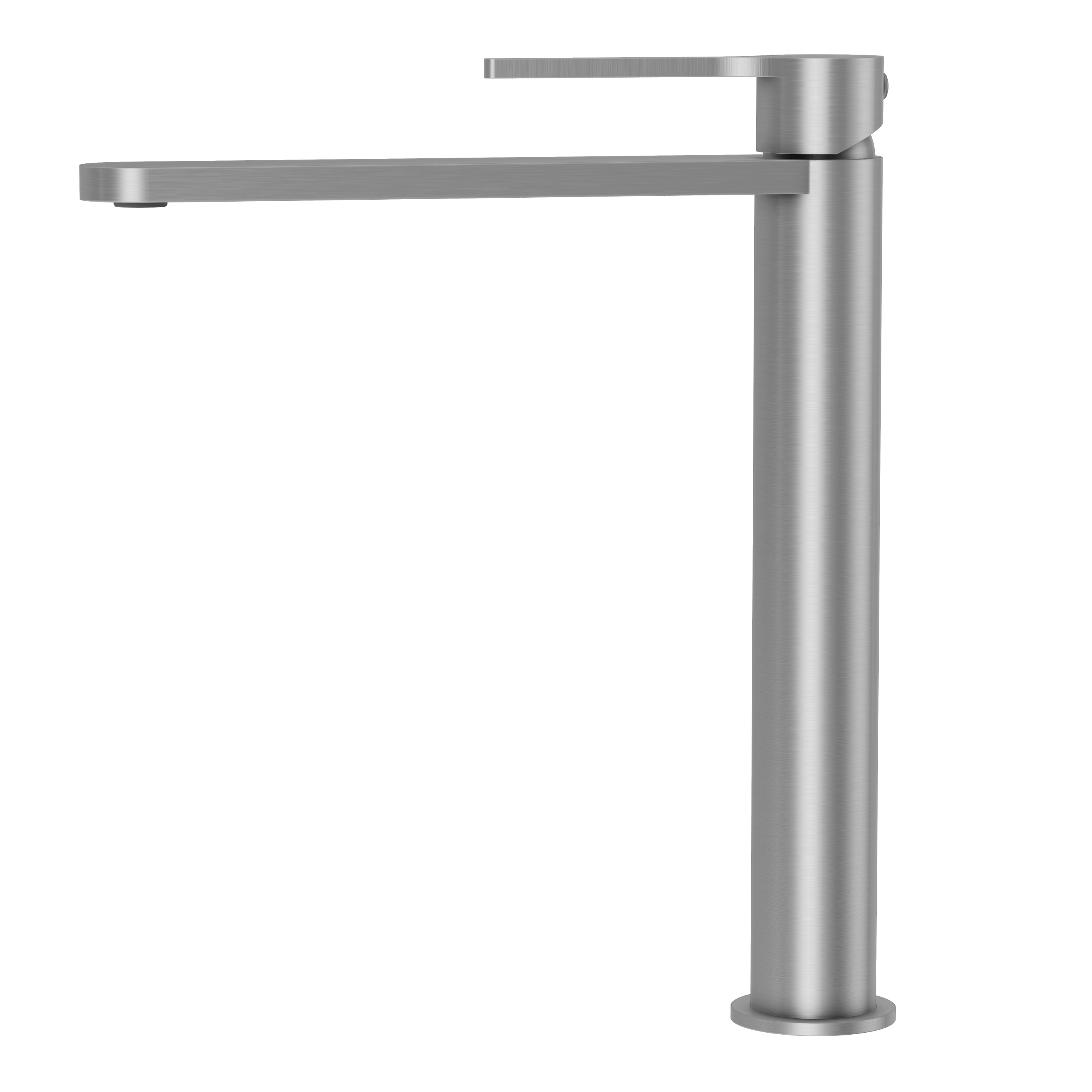 Sereno Tall Basin Mixer Tap - Brushed Nickel