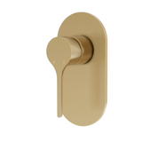 Sereno Wall Mixer - Brushed Brass