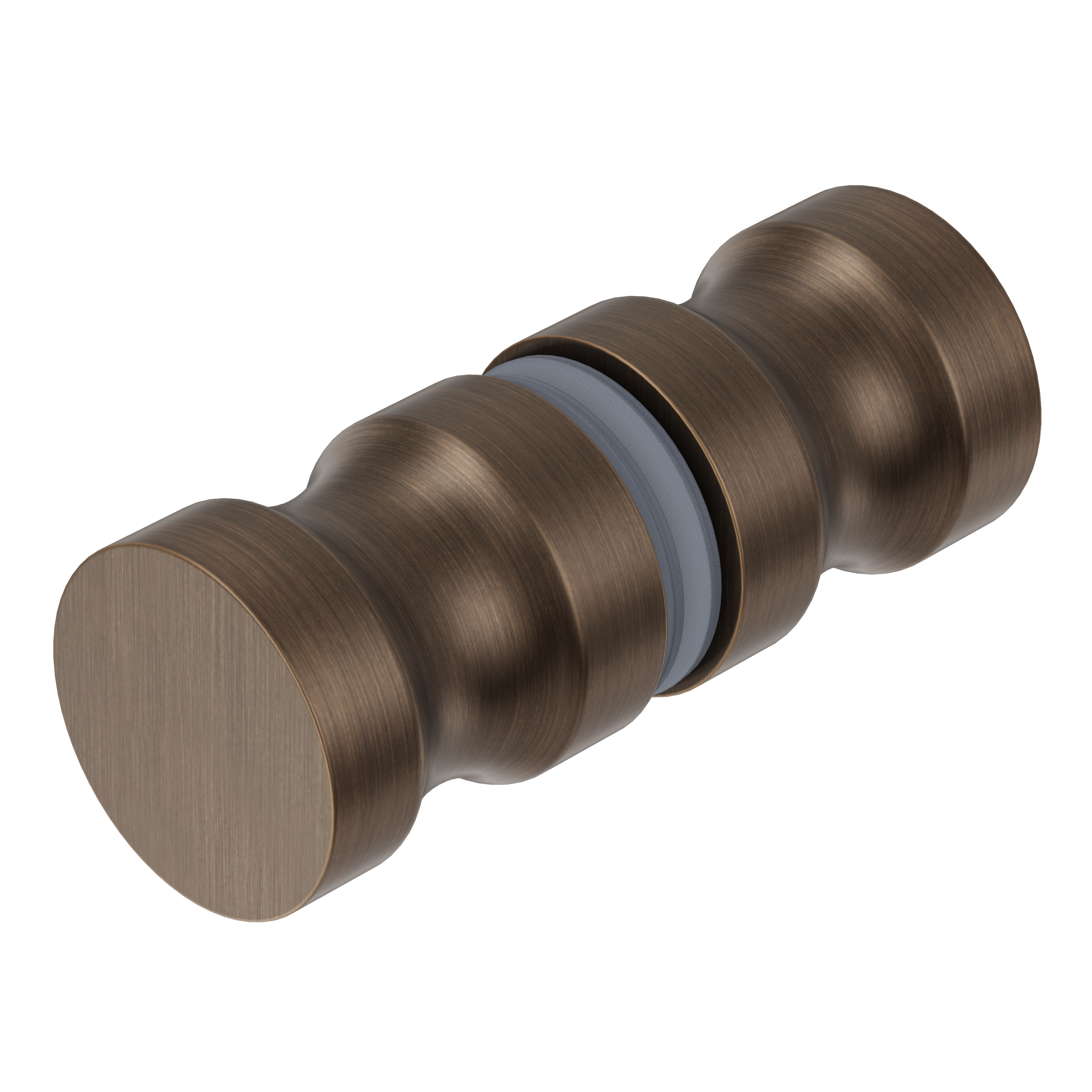 Shower Door Handle - Antique Brass