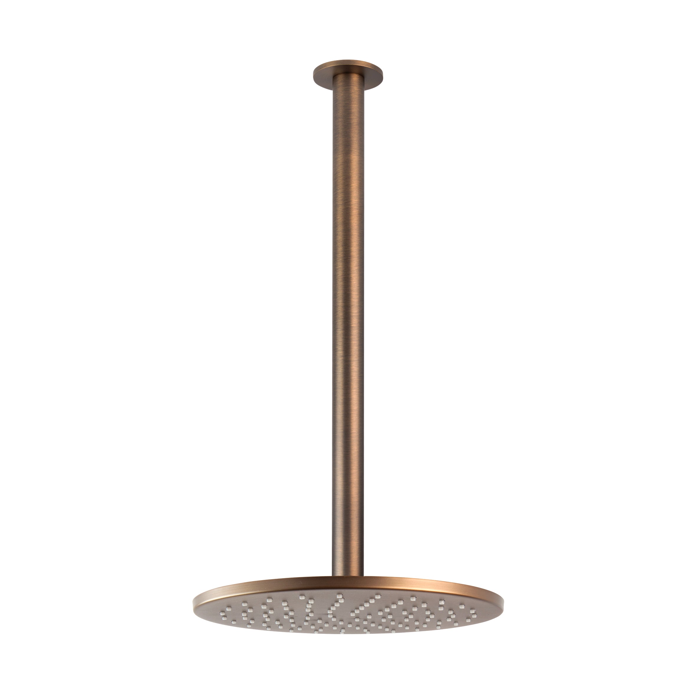 Ceiling Shower & 400mm Arm  - Antique Brass