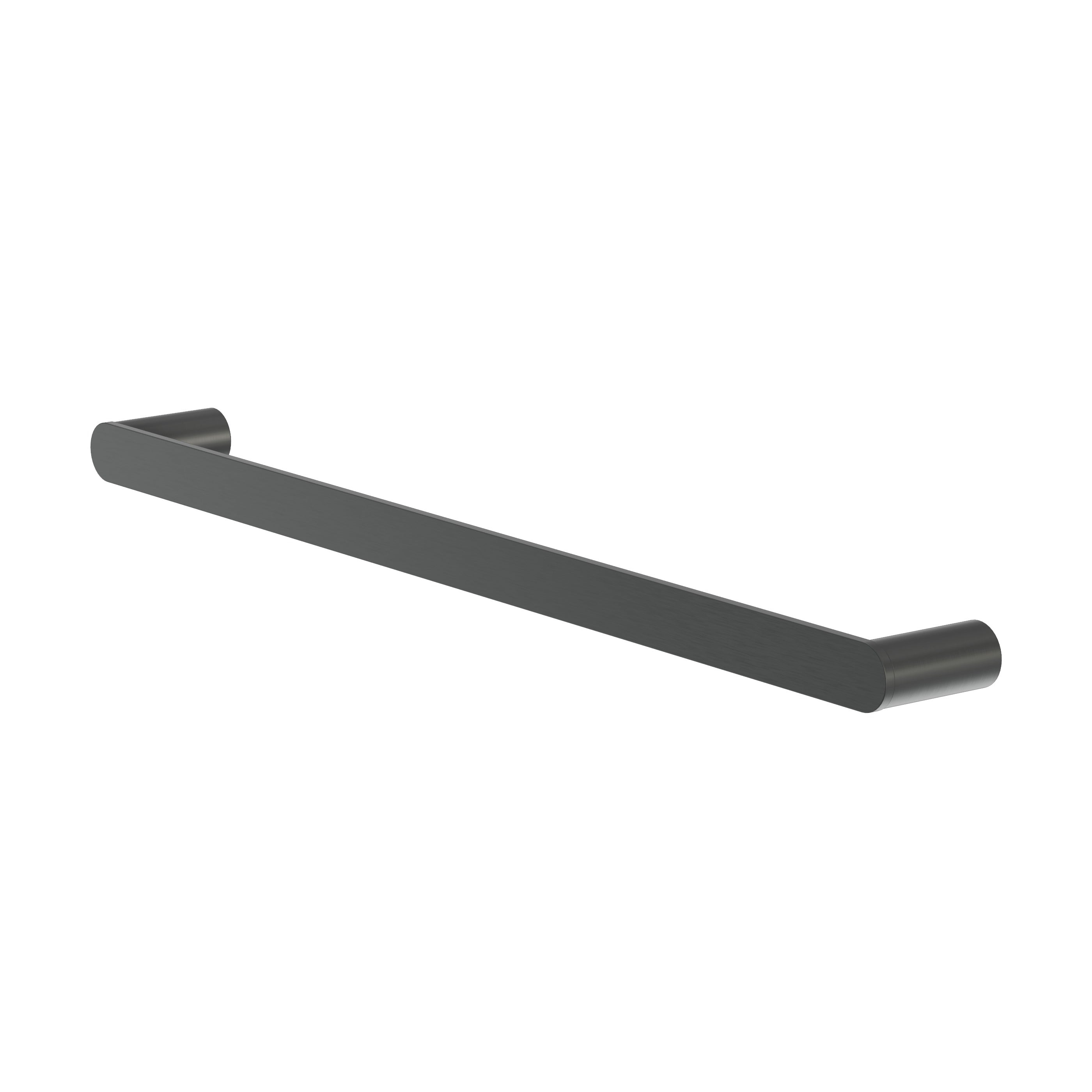Single Towel Rail - Gun Metal Brushed