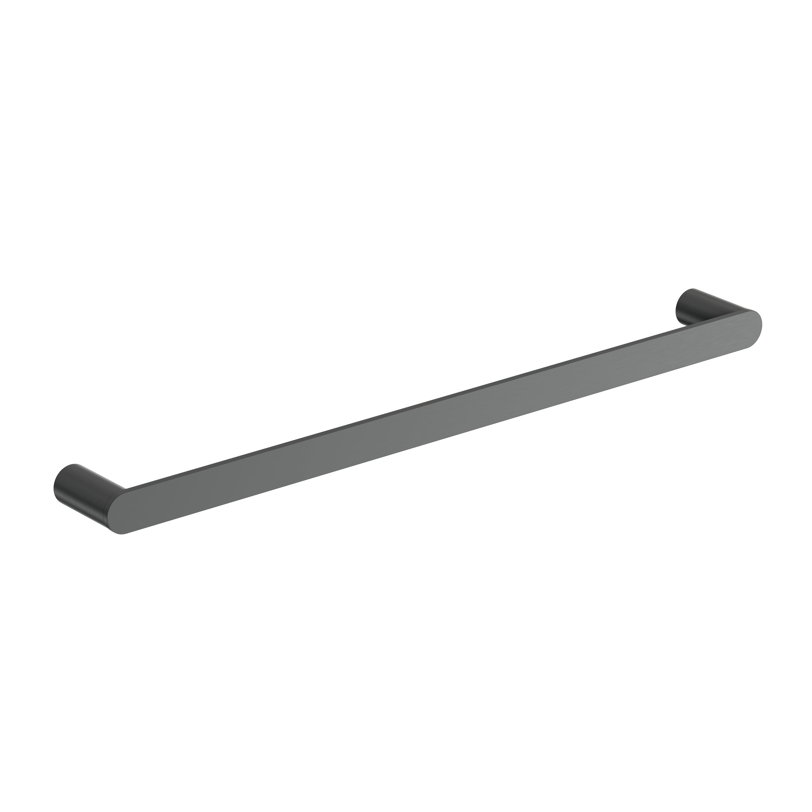 Single Towel Rail - Gun Metal Brushed