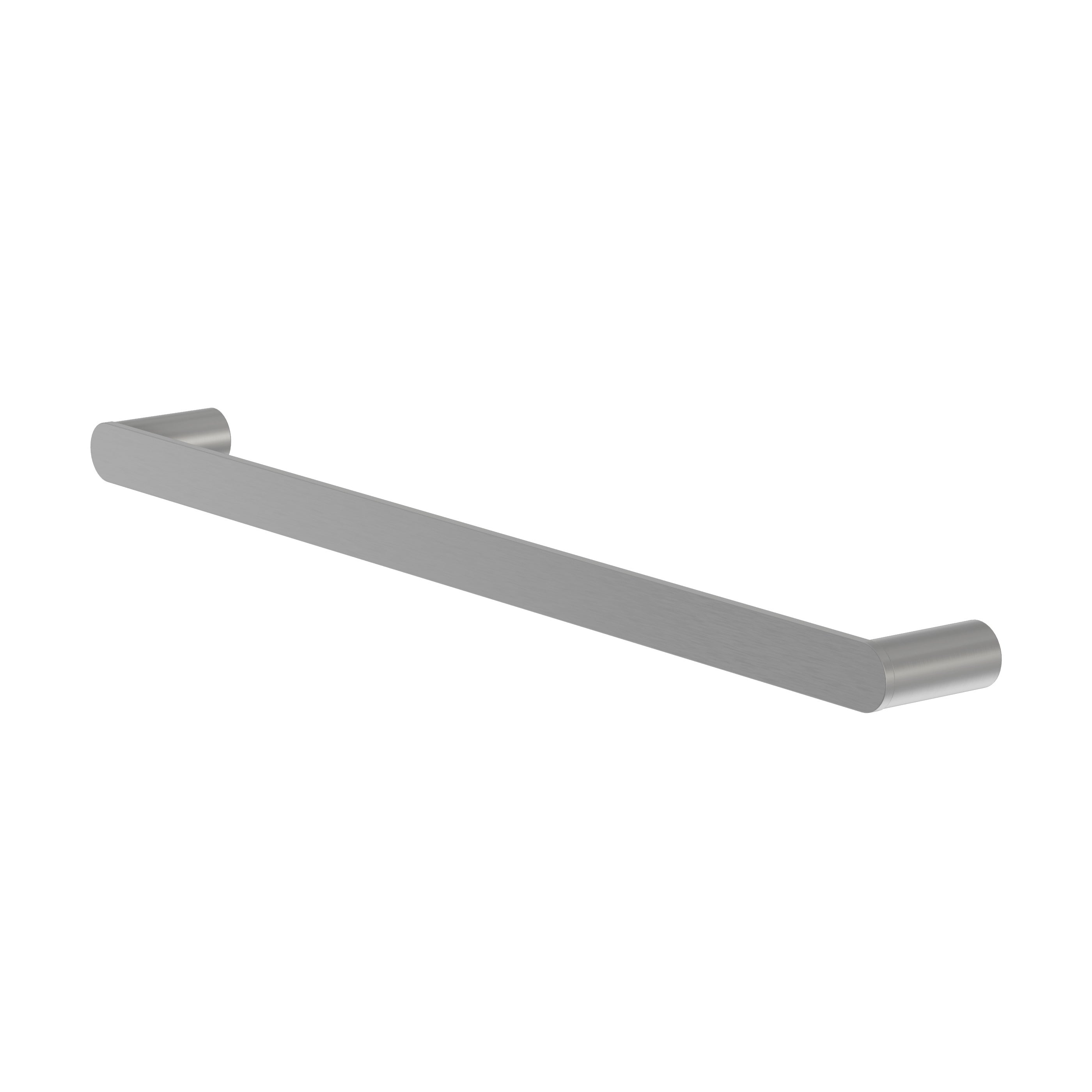 Single Towel Rail - Brushed Nickel