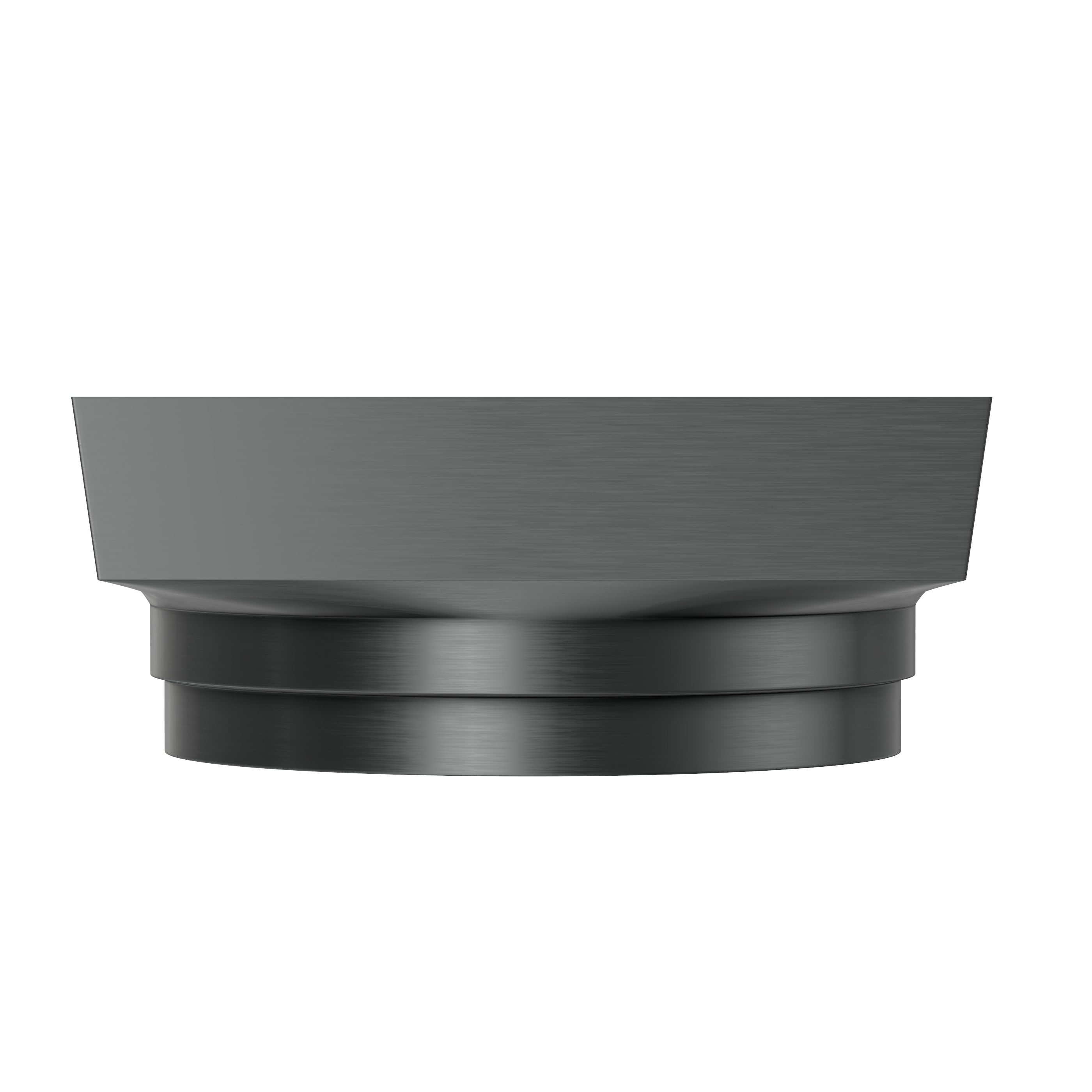 Tile Insert Floor Waste - Gun Metal Brushed