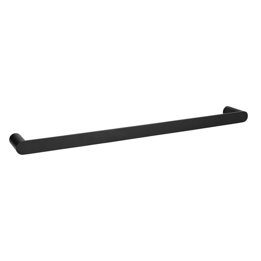 Single Towel Rail - Matte Black