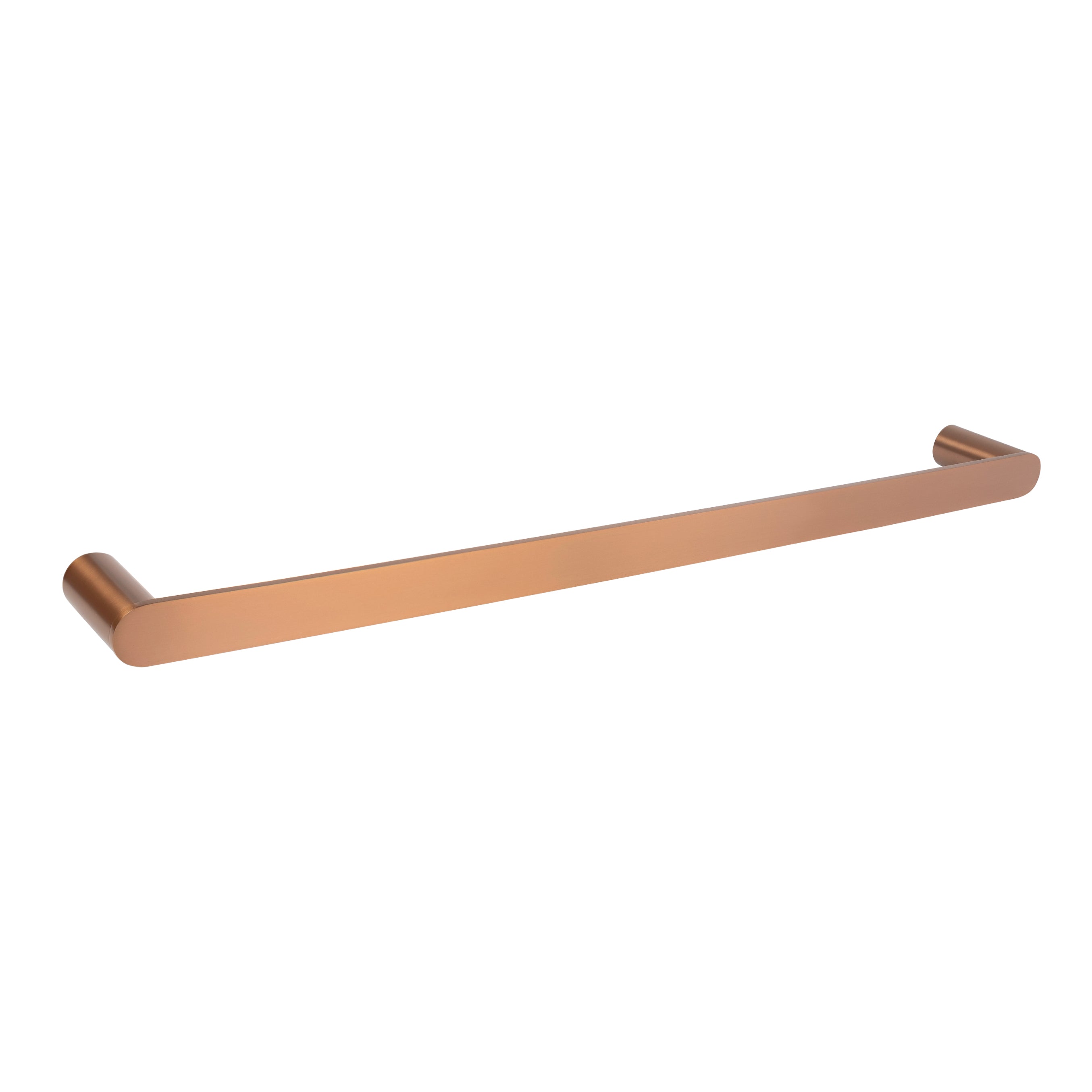 Single Towel Rail - Rose Bronze