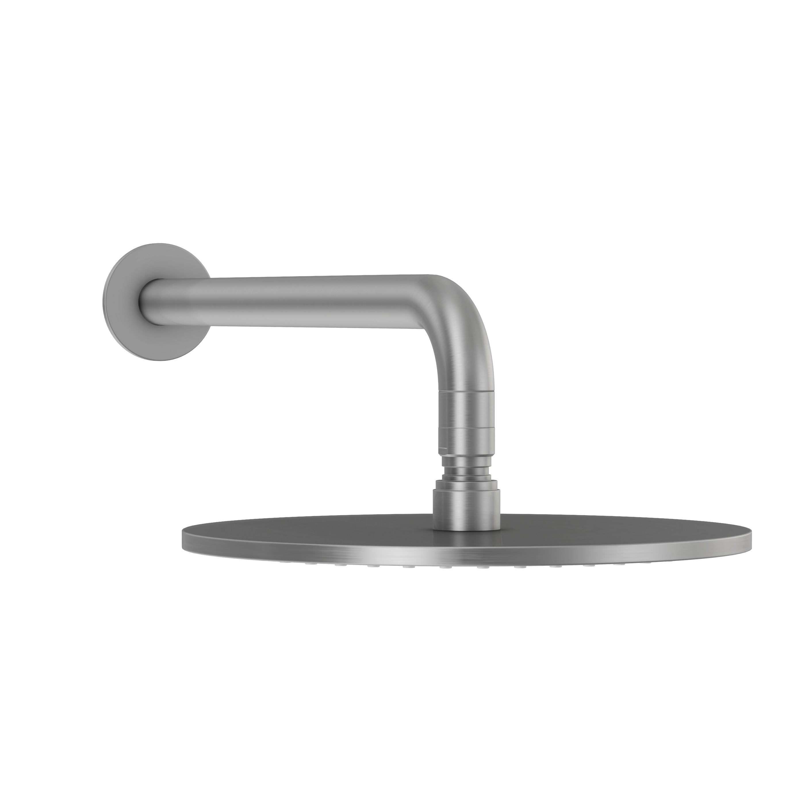 Wall Shower Head & Arm - Brushed Nickel