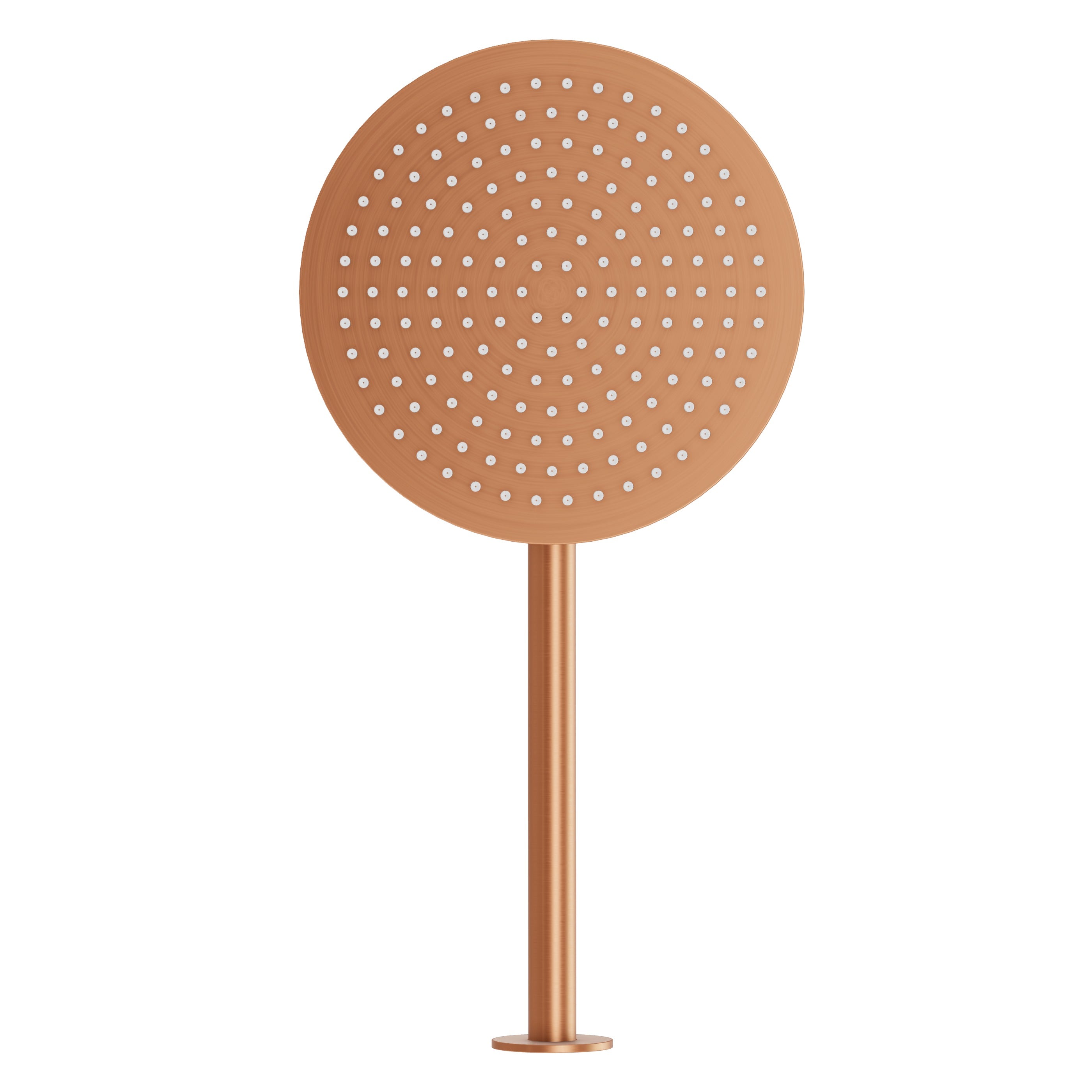 Wall Shower Head & Arm - Brushed Copper
