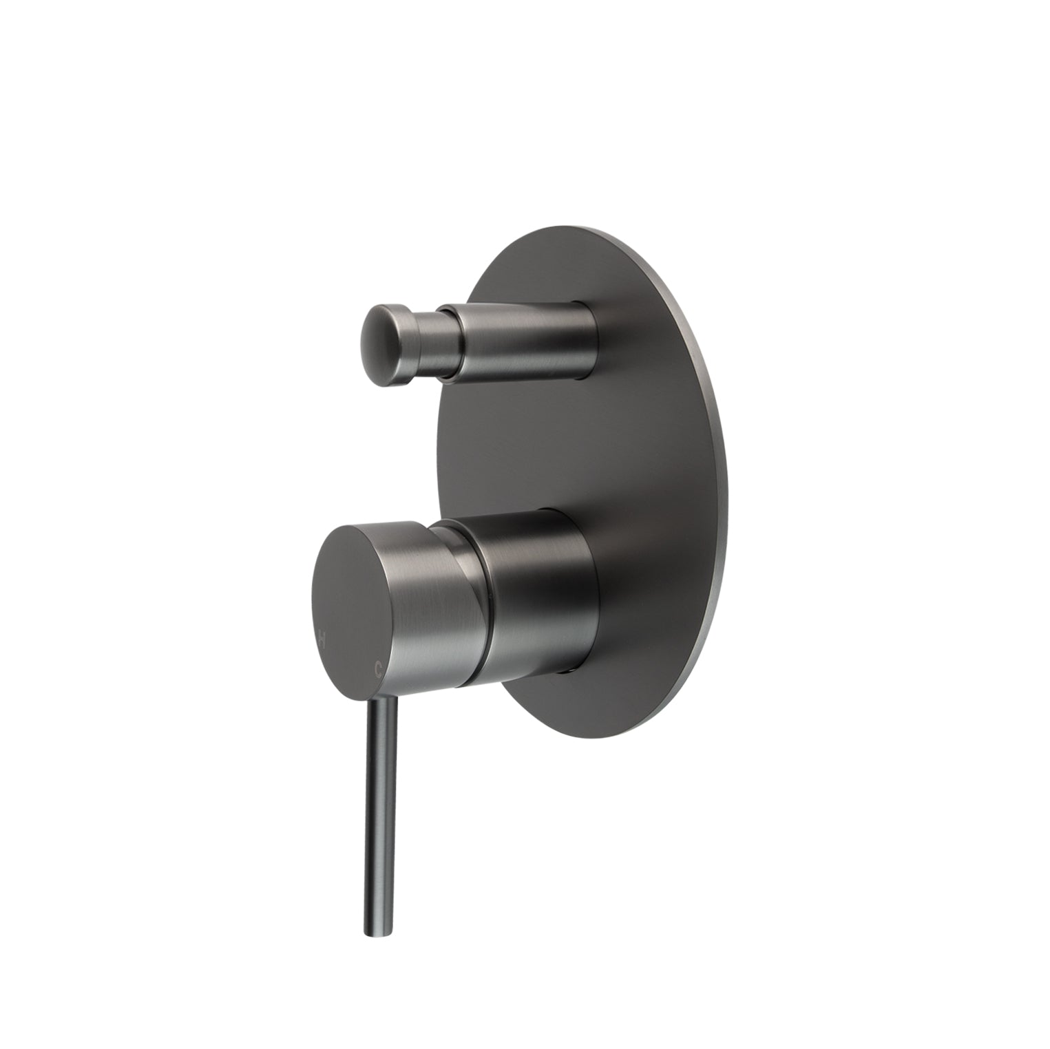 Haven Concealed Diverter Wall Mixer - Gun Metal Brushed