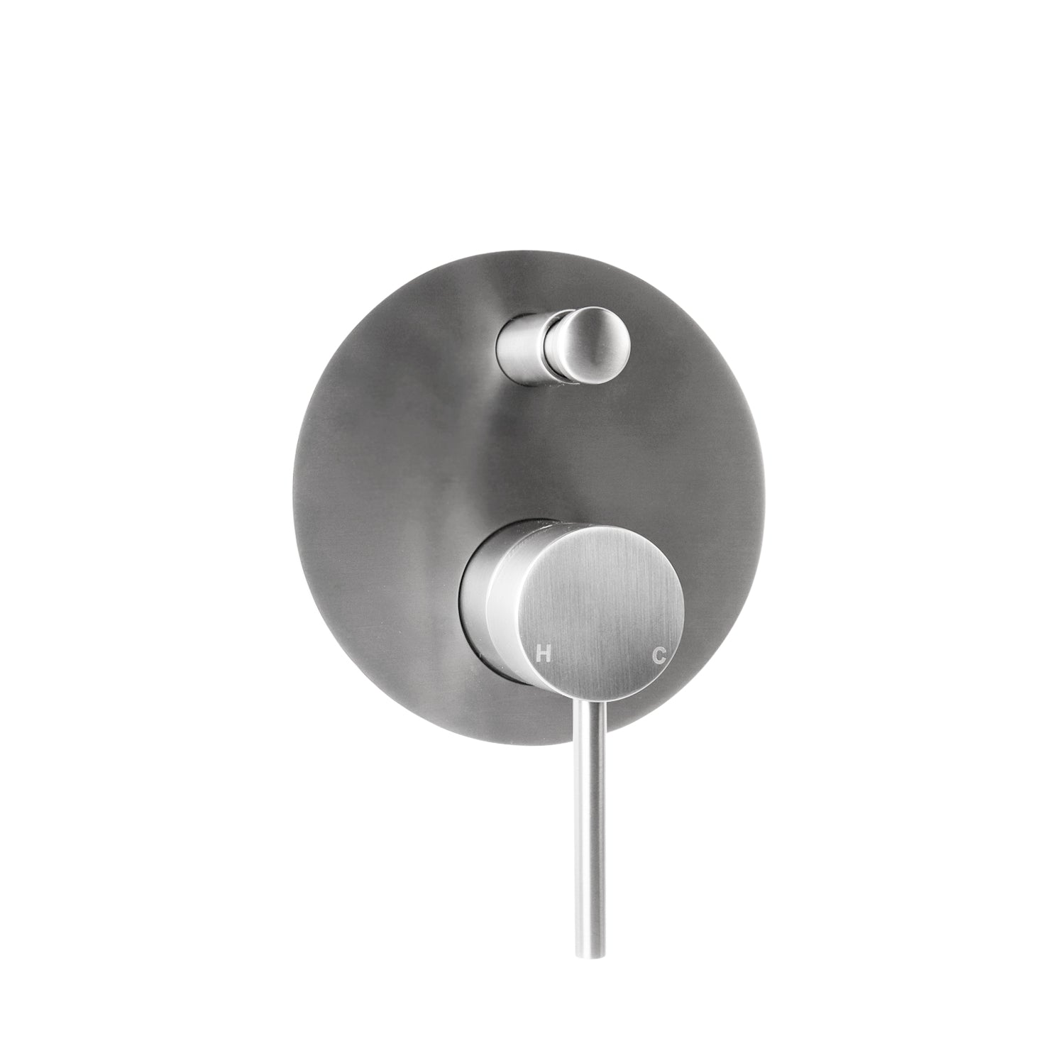 Haven Concealed Diverter Wall Mixer - Brushed Nickel