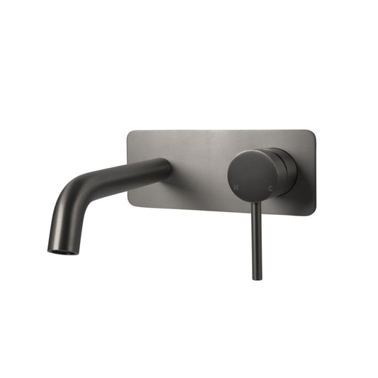 Haven Wall Mixer Tap - Gun Metal Brushed